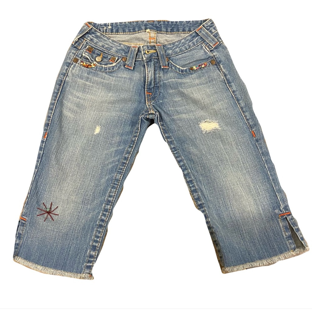 TRUE RELIGION CAPRI JEANS